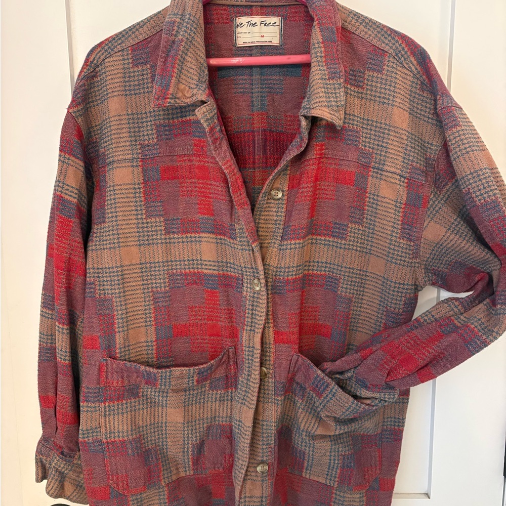We The Free Multicolor Plaid Shirt
